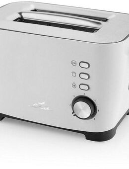 eta Toaster Ronny ETA316690000, 2 kurze Schlitze, für 2 Scheiben, 800 W, weiß, in einem edlen Design und 7 Bräunungsstufen