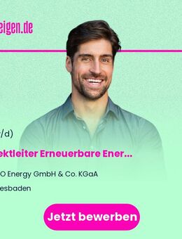 Projektleiter Erneuerbare Energien (m/w/d) Schwerpunkt Windenergie - Wiesbaden