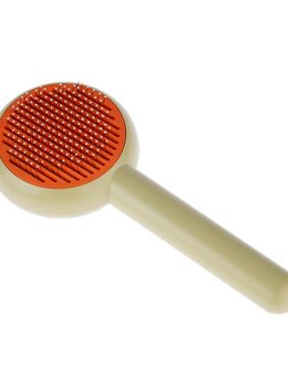 TIAKI Katzenbürste Brush & Click - L 19,6 x B 8,5 x H 4,6 cm