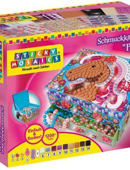 Sticky Mosaics Kreativset Schmuckkästchen Pferd