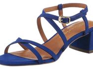 Tamaris Sandalette, Sommerschuh, Sandale, Blockabsatz, mit feinen Riemchen