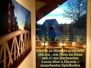 FREI - Penthouse Maisonette im maritimen Schiffsbug - Stil und fantastischen Dachgarten - Hamburg