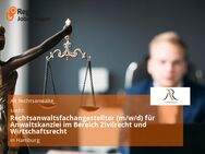 Rechtsanwaltsfachangestellter (m/w/d) für Anwaltskanzlei im Bereich Zivilrecht und Wirtschaftsrecht - Hamburg