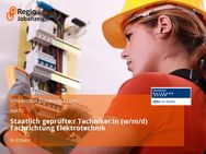 Staatlich geprüfte:r Techniker:in (w/m/d) Fachrichtung Elektrotechnik - Essen