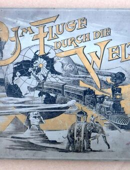 Foto - Bildband "Im Fluge durch die Welt", um 1900 - Dresden