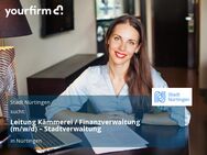 Leitung Kämmerei / Finanzverwaltung (m/w/d) – Stadtverwaltung - Nürtingen