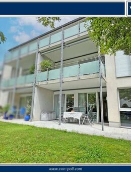 Wohnen am Schloßpark ! 3 ZKB mit zwei Terrassen und Tiefgaragenstellplätzen! - Weinheim