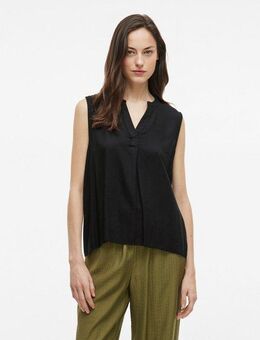 Vila Blusentop VIROSA V-NECK S/L TOP - NOOS