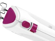 BOSCH Handmixer CleverMixx MFQ2210P, Edelst. Rührbesen/Knethaken, 4 Stufen, weiß/pink, 375 W, Turbotaste, ergonomischer Griff, Auswurftaste, Made in Europe