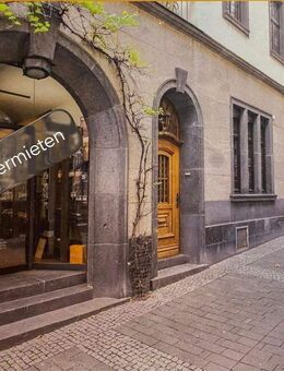 Wohnen oder Gewerbe - 2-Zimmer-Wohnung mit Terrasse im denkmalgeschützten Stadthaus - Andernach