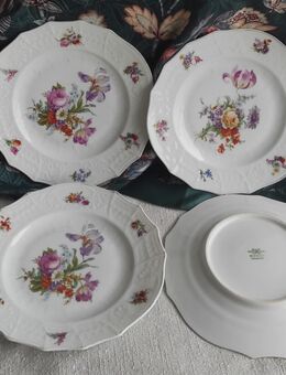 4 Dessert Teller von Pirkenhammer Rococo - Köln