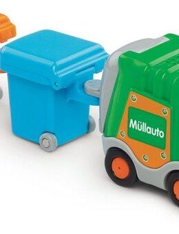 Vtech® Spielzeug-Müllwagen Tut Tut Baby Flitzer, Müllauto & 2 Mülltonnen