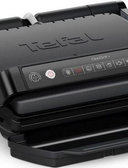 Tefal Kontaktgrill OptiGrill+, erneuerte Kochstufenanzeige, 6 automatische Programme, 2000 W, spülmaschinengeeignete Platten, inkl. MyTefal App, GC717810