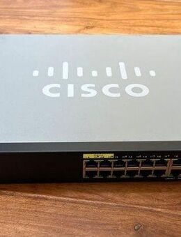 (2/3) Netzwerk Switch Cisco SG350-28P - 28 Port GbE / SFP / PoE - München