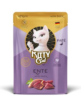 KITTY Cat Paté 6 x 85 g - Ente