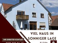 Zweifamilienhaus mit ruhiger, gut vermieteter Gewerbeeinheit - Garten, Scheune - Neuhaus (Pegnitz)