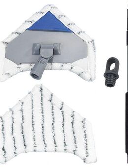 Maximex Bodenwischer-Set Multiflex-Wischer inkl. Teleskopstiel (Set, 5-St), für Fliesen, Fenster und Böden, mit Aufhangöse