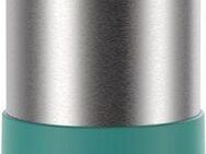 Emsa Trinkflasche Bludrop Sleeve, Edelstahl/Silikon, Quick-Press, 12h warm/24h kühl