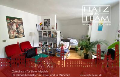2er WG taugliche Altbauwohnung in der Passauer Innstadt! Fußweg ins Zentrum!