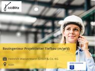 Bauingenieur Projektleiter Tiefbau (m/w/d) - Köln