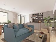 Erstbezug - Neubau Effizienzhaus 40 Plus I 3 Zimmer im Hinterhaus I Balkon & Terrasse mit Grünfläche - Halle (Saale)