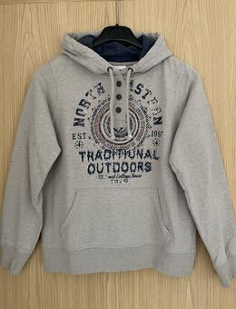 SWEAT - SHIRT ~ mit Kapuze ~ Gr. S/M ~ beige ~ gepflegt - Bad Lausick