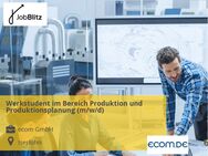 Werkstudent im Bereich Produktion und Produktionsplanung (m/w/d) - Iserlohn