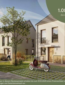 REIHENHAUS-AKTION: Großzügiges Reihenhaus mit privatem Garten, Terrasse und Balkon - Aschheim