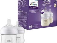 Philips AVENT Babyflasche Natural Response SCY900/02, 2 Stück, 125 ml, ab 0 Monaten