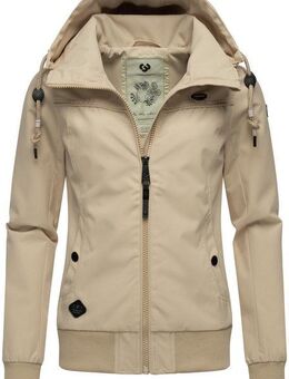 Ragwear Outdoorjacke Jotty wasserdichte Übergangsjacke mit abnehmbarer Kapuze