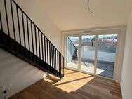 Neubau – Erstbezug: 1-Zimmer-Galeriewohnung mit Dachterrasse und Tiefgaragenstellplatz - Augsburg