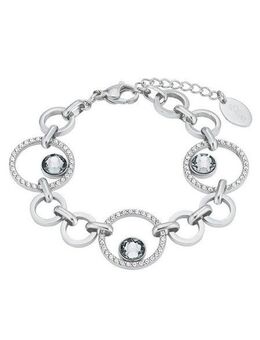 s.Oliver Edelstahlarmband, mit Kristall