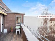 IMMOBERLIN.DE - Fantastische Dachgeschosswohnung mit Westterrasse, Galerieambiente + Lift in gefragter Lage - Berlin