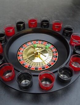Trink-Roulette Partyspiel Trinkspiel 16 Schnapsgläser 2 Kugeln zus. 4,- - Flensburg