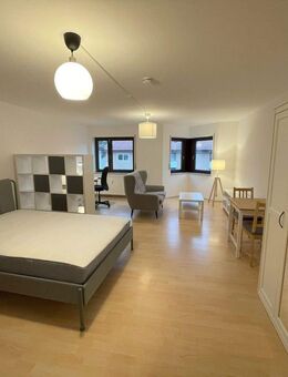 Großes komplett neu möbliertes 1-Zimmer Apartment inkl. neuer Einbauküche in Siemens Campus Nähe - Erlangen