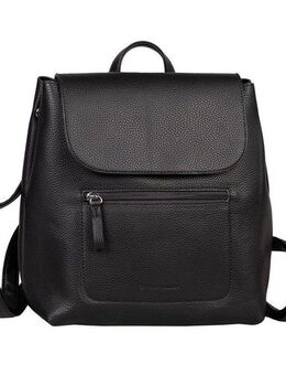 TOM TAILOR Rucksack Elis, aus weich gekörntem Lederimitat auffällige Ziernaht und feinem Logo