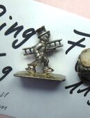 Silber Ring 15 Gramm & Kaminkehrer 11 Gramm in 87634