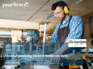 Abteilungsleitung Türen & Böden (m/w/d) - Steißlingen