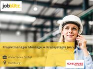 Projektmanager Montage  Kransysteme (m/w/d) - Hamburg