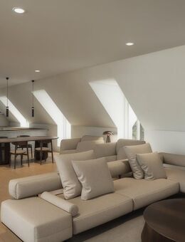 Neubau ROOFTOP Loft im Denkmal | Sonder-AfA | Mit Turm-Blick, Galerie & Südterrasse in Neuhausen - München