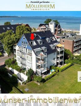Strandnahe Maisonette-Wohnung mit kleinem seitlichen Meerblick- Ferienfeeling auf zwei Ebenen - Scharbeutz