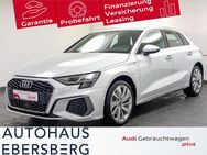 Audi A3, Sportback S line 40 TFSI e Business LM18, Jahr 2021 - Haag (Oberbayern)