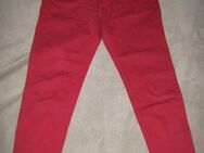 NEUw * Klassisch * edel * Original VINTAGE * Karotten * High Waist * Jeans- Hose "Bronco 66" Gr. 29 36/ S * kirsch- rot * - Riedlingen