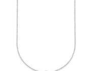 Bruno Banani Kette mit Anhänger Schmuck Geschenk Silber 925 Halsschmuck Halskette Ankerkette, mit Zirkonia (synth)