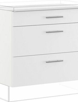 IMPULS KÜCHEN Auszugsunterschrank "Prag und Valencia", Breite/Höhe: 90/72,3 cm vormontiert, mit Soft-Close