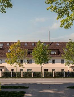 Neubau: Helle 4 Zimmermaisonettewohnung mit Dachterrasse und Blick ins Grüne - München