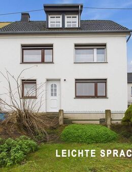 In Dierscheid: In der Dodenburger Straße 2 könnten bald 4 Wohnungen sein. - TEXT IN LEICHTER SPRACHE - Dierscheid