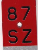 Fahrradteile Velo Nr. SZ 1987 in 8604