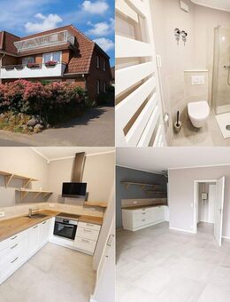 kernsanierte Eigentumswohnung mit Terrasse in ruhiger Lage mitten in Büsum - Büsum