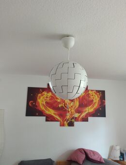 IKEA PS 2014 Hängeleuchte, weiß/silberfarben, 35 cm - Stendal (Hansestadt)